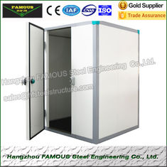 China painel da sala fria do poliuretano de 90mm para montar a caminhada no congelador fornecedor