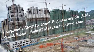 China Projeto do apartamento das construções de armação de aço do andar da arquitetura modular da casa pré-fabricada multi fornecedor