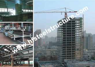 China Construções de aço comerciais do estilo do arco, construções de quadro portais de pouco peso de aço laminadas fornecedor