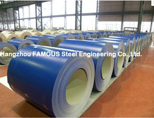 China PPGI PPGL Prepainted a bobina de aço o telhado corrugado que faz o fabricante de aço revestido cor do chinês do zinco AZ fornecedor