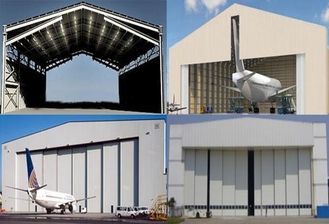 China Únicas construções do hangar dos aviões da construção de aço do período com o painel da parede/telhado fornecedor
