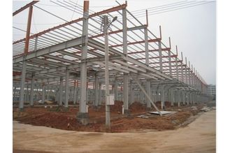 China Prédio de escritórios da casa pré-fabricada, sistemas de quadro do aço com o painel galvanizado da construção de aço fornecedor
