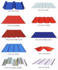 China O telhado revestido do metal da cor cobre Customzied para a construção de aço fornecedor
