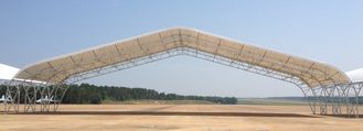 China Construções tranqüilas de aço pré-fabricadas do hangar dos aviões do fardo com período grande fornecedor