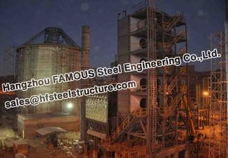 China Planta industrial do cimento de Bolívia das fabricações do aço estrutural fornecedor