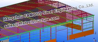 China Projetos estruturais de aço de engenharia civil da oficina para fabricações fornecedor