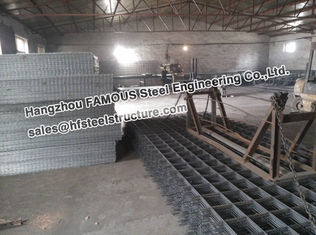 China Lajes industriais de reforço de aço concretas AS/NZS-4671 da vertente da construção da malha fornecedor