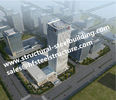 China Multi construções de armação de aço residenciais comerciais do andar e contratante de construção alto da elevação fábrica