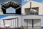 China Únicas construções do hangar dos aviões da construção de aço do período com o painel da parede/telhado fábrica