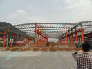 China Construções de aço industriais pre projetadas do quadro 60&#039; X 90&#039; parafusos de grande resistência fábrica