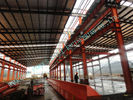 China Aço dos vestuários ASTM - construções quadro, casa pré-fabricada 82 x oficina 100 de aço industrial clara fábrica