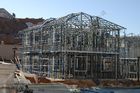 China Casa de campo de pouco peso do aço estrutural da instalação fácil para a residência fábrica