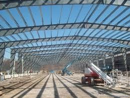 Estábulo de aço construção Pre-projetada para grandes centros comerciais