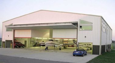Hangares de aço pré-fabricados personalizados dos aviões com economia Labour
