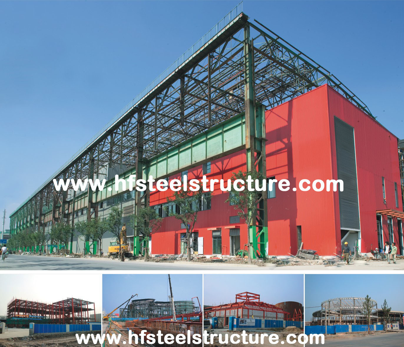 Centro comercial de aço comercial industrial pesado moderno das construções da resistência de fogo