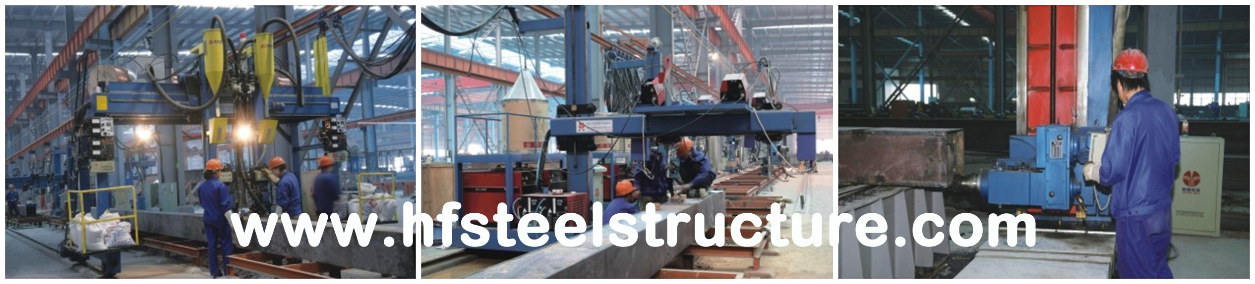 Termine fabricações do aço estrutural para a construção de aço industrial
