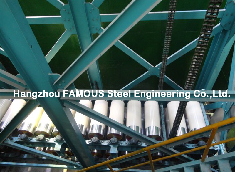 PPGI PPGL Prepainted a bobina de aço o telhado corrugado que faz o fabricante de aço revestido cor do chinês do zinco AZ